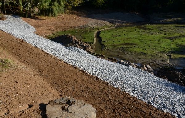 Landscape Swales Installation in Newark