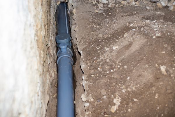 Drain Line Installation in Newark