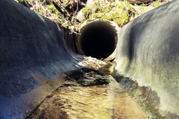 Drainage Swale Installation in Newark